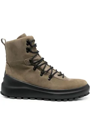 Stone Island Schnürstiefel aus Wildleder
