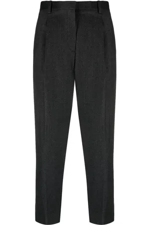 THEORY Cropped-Hose mit hohem Bund