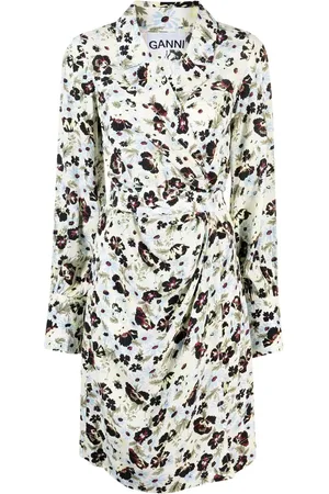 Ganni Kleid mit Print