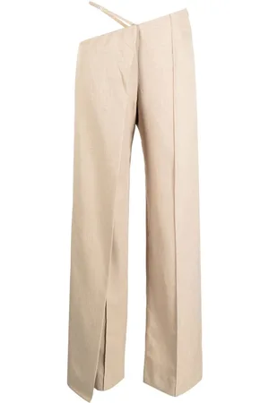 ALEKSANDRE AKHALKATSISHVILI Asymmetrische Hose mit weitem Bein