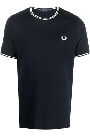 Fred Perry T-Shirt mit Logo-Stickerei