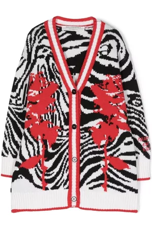 PHILOSOPHY DI LORENZO SERAFINI Cardigan mit Zebra-Print