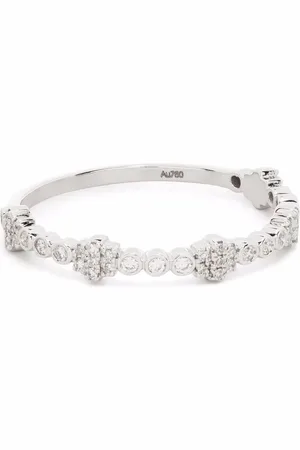 DJULA 18kt Weißgoldring mit Diamanten