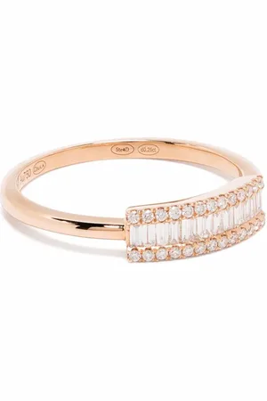 DJULA 18kt Weißgoldring mit Diamanten