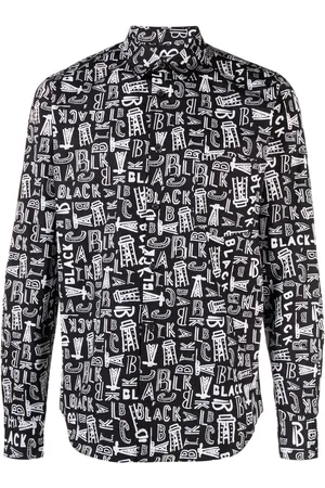 Comme des Garçons Hemd mit Logo-Print