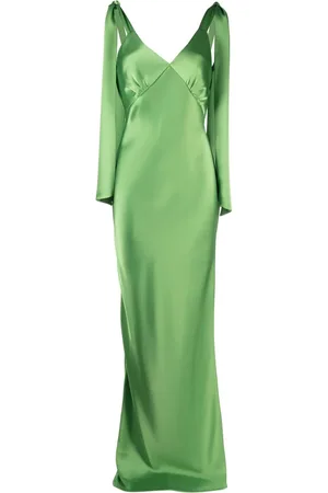 V:PM ATELIER Abendkleid mit Satin-Finish
