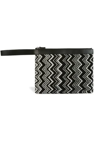 Missoni Keith Clutch mit Zickzackmuster