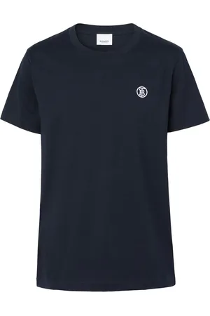 Burberry T-Shirt mit TB-Stickerei