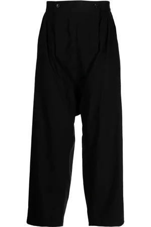 Comme des Garçons Weite Hose mit Bundfalten