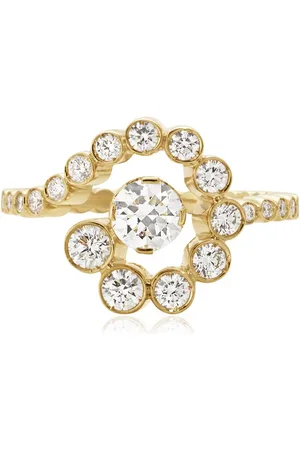 SOPHIE BILLE BRAHE 18kt Escargot de Diamant Gelbgoldring