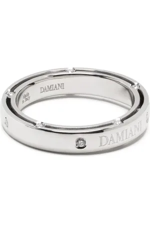 Damiani 18kt Weißgoldring mit Diamanten
