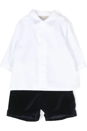 LA STUPENDERIA Set aus Hemd und Shorts