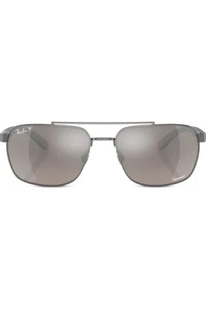 Ray-Ban Sonnenbrille mit verspiegelten Gläsern