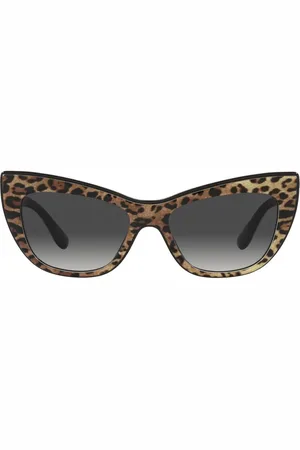 Dolce & Gabbana Sonnenbrille mit Leoparden-Print