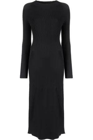 AERON Rückenfreies Lizea Strickkleid