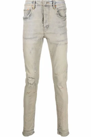 Purple Brand Skinny-Jeans im Distressed-Look