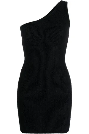WARDROBE.NYC X Hailey Bieber One-Shoulder-Kleid