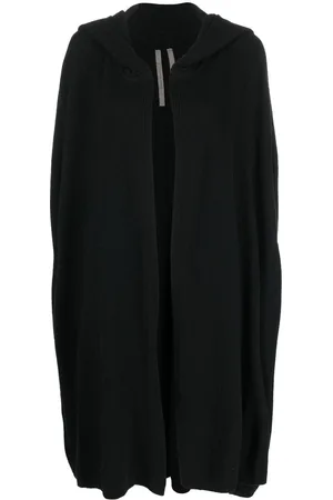 Rick Owens Strickmantel mit Kapuze