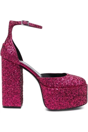 PARIS TEXAS Pumps mit Glitter 140mm