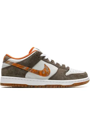 Nike X Crushed D.C. SB Dunk Low Golden Hour Sneakers