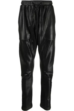 JULIUS Gerade Hose aus Faux-Leder