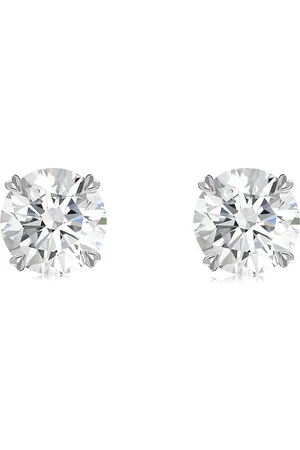 Pragnell 18kt Weißgoldohrstecker mit Diamanten