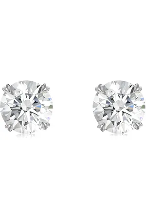 Pragnell 18kt Weißgoldohrringe mit Diamanten