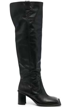 Ninamounah Stiefel mit eckiger Kappe 100mm