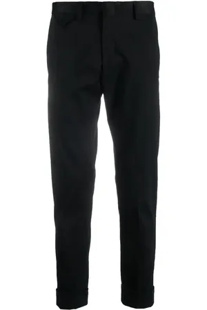 LOW BRAND Tief sitzende Cropped-Hose