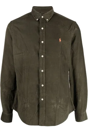 Ralph Lauren Hemd mit Logo-Stickerei