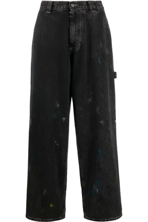 Maison Margiela Weite Paint Jeans
