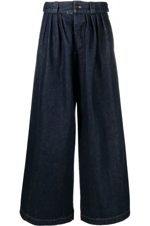 Maison Margiela Bundfaltenhose mit weitem Schnitt