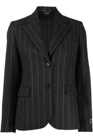 VERSACE Ges Blazer mit Nadelstreifen