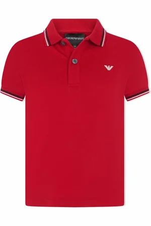 Emporio Armani Poloshirt mit Logo-Print