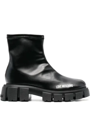 Moschino Stiefel mit Nieten 50mm