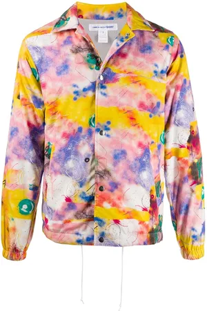 Comme des Garçons Jacke mit Batik-Print
