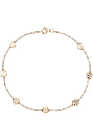 Tory Burch Miller Choker mit Logo-Schild