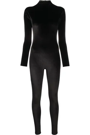 Atu Body Couture Jumpsuit mit Samteffekt