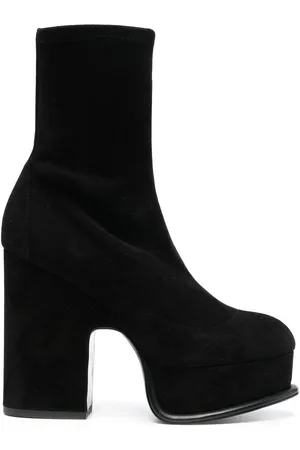 Pierre Hardy Plateau-Stiefel aus Wildleder