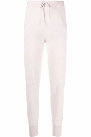 N.PEAL Schmale Hose mit Kordelzug
