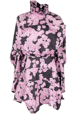 Natasha Zinko Hemdkleid mit Blumen-Print