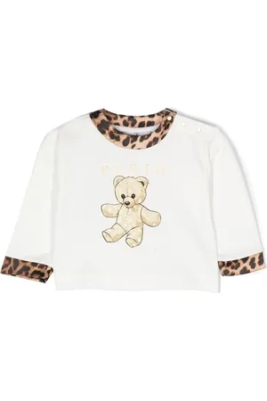 Philipp Plein Oberteil mit Teddy-Print