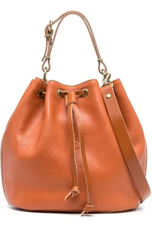 IL BISONTE Beuteltasche mit Logo-Prägung