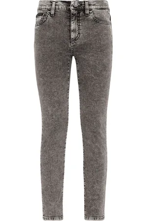 Philipp Plein Klassische Cropped-Skinny-Jeans