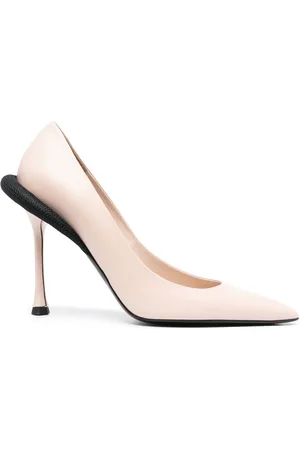 Nº21 Pumps mit Netzborten 120mm