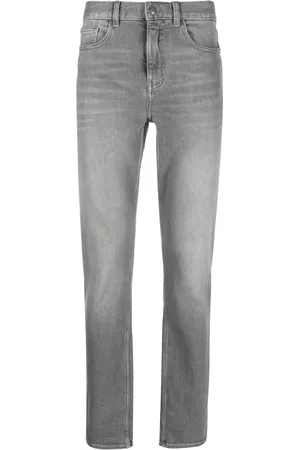 Zadig & Voltaire Cropped-Jeans mit Stone-Wash-Optik