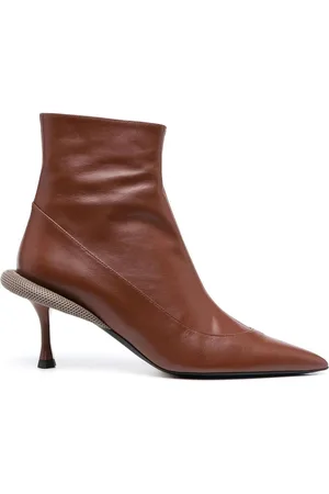 Nº21 Stiefel mit Netzeinsatz 88mm