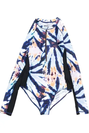 Molo Badeanzug mit Batik-Print
