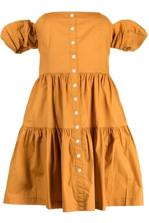 Staud Schulterfreies Minikleid