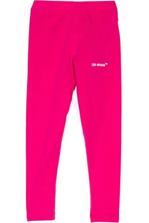 OFF-WHITE Leggings mit diagonalen Streifen